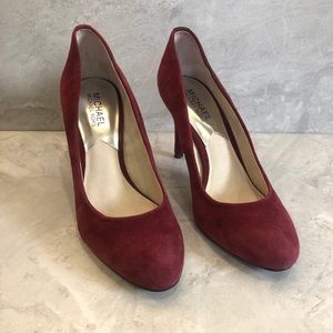 MICHAEL Michael Kors Maroon Heels